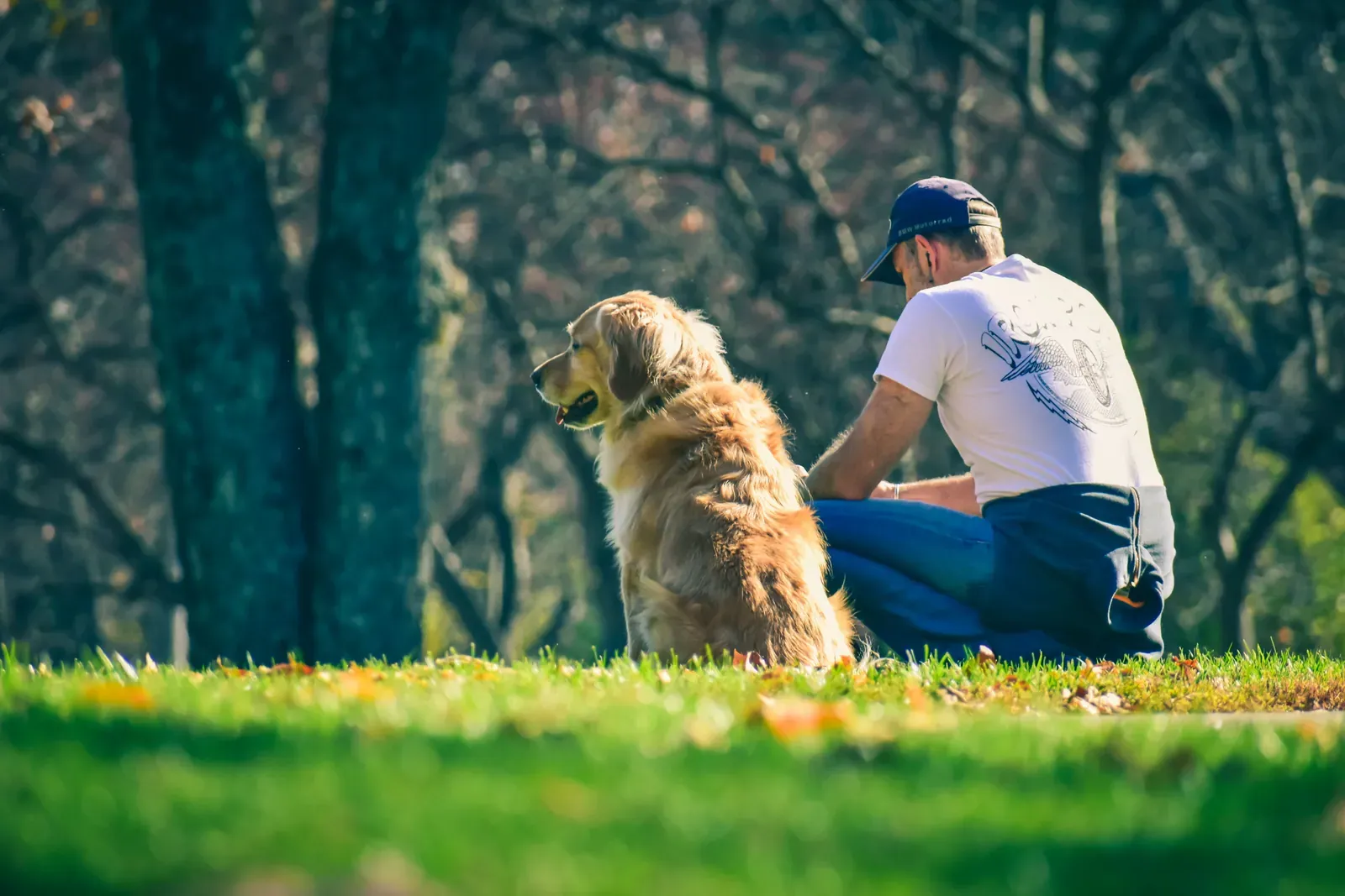 Familia con su perro